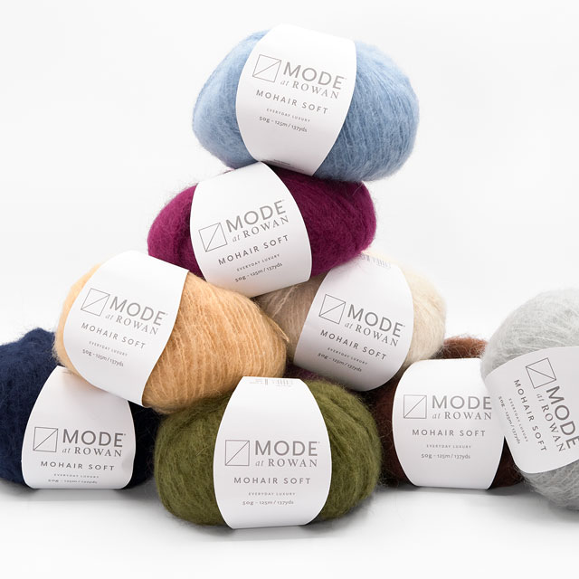 毛糸 MODE at ROWAN-モードアットローワン- Mohair soft・モヘアソフト(M10009) 10206.MOSS 06Co99j