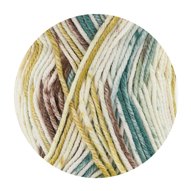 毛糸 エブリデイストライププリント(N-118) 色番601 06Co99_