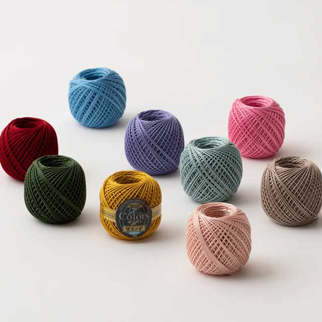 レース糸 オリムパス エミーグランデ カラーズ 127.フクシャピンク 06Bn99_