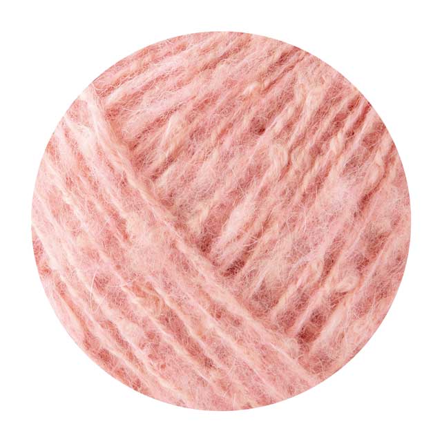 毛糸 オリムパス 自然のつむぎmofu 210.ピーチピンク 06Co99_