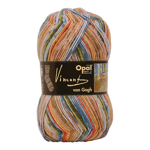 毛糸 Opal-オパール- ヴァン・ゴッホ 4ply/4本撚り 5430.ゴッホの寝室 (M)_b1j