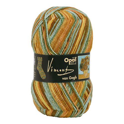 毛糸 Opal-オパール- ヴァン・ゴッホ 4ply/4本撚り 5432.ひまわり (M)_b1j