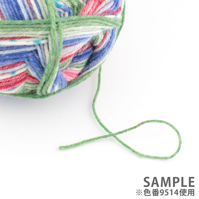 毛糸 Opal-オパール- ベストオブオパール2026 4ply/4本撚り 2066.ラブ&ピース 06Co99j