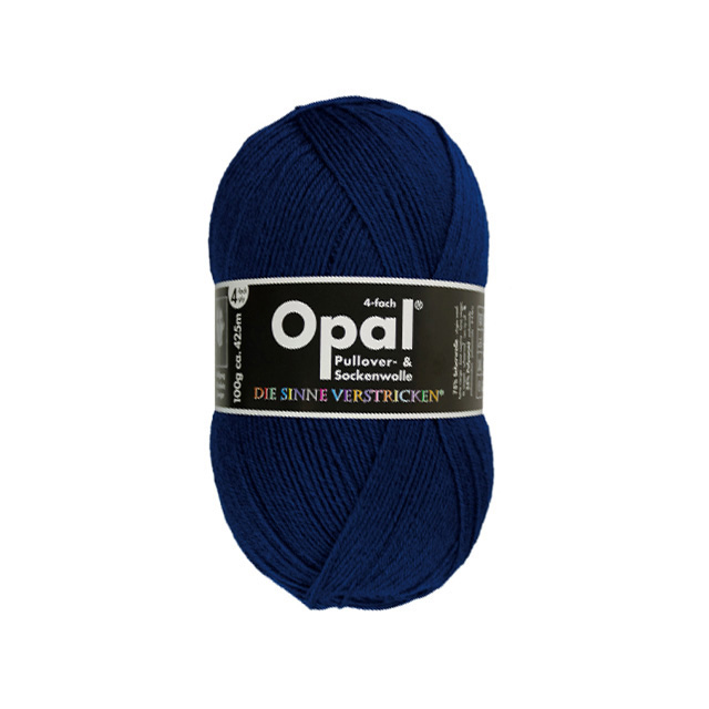 毛糸 Opal-オパール- 単色 100g 2020年限定カラー 9930.紺色 (M)_b1j