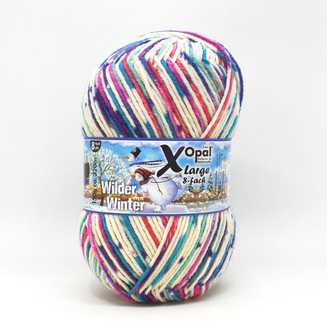 毛糸 Opal-オパール- ワイルドウィンター 8ply/8本撚り 11180 