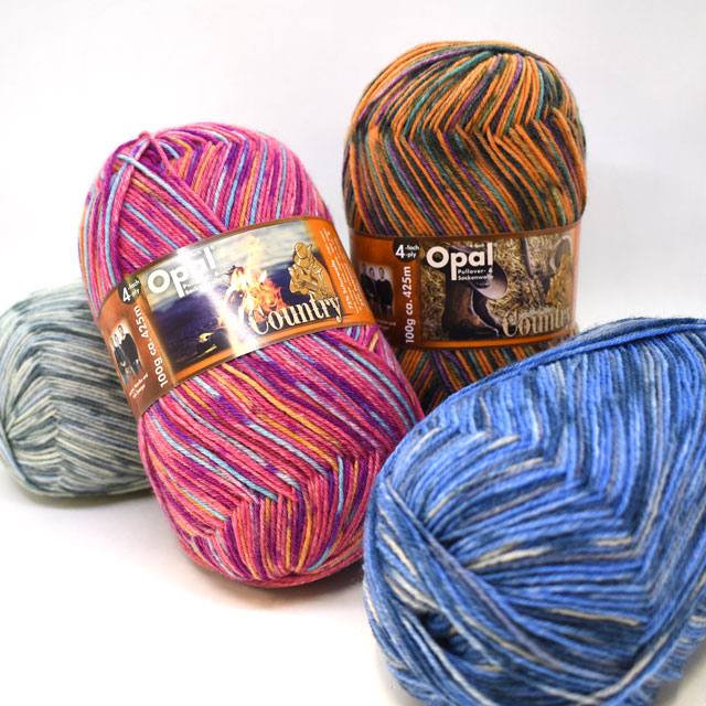 毛糸 Opal-オパール- カントリー 4ply/4本撚り 11291.ワイルドウェスト (M)_b1j