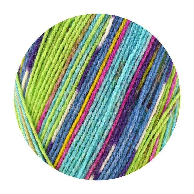 毛糸 Opal-オパール- シャーフパーテ15 4ply/4本撚り 11365.朝もや 06Co99j
