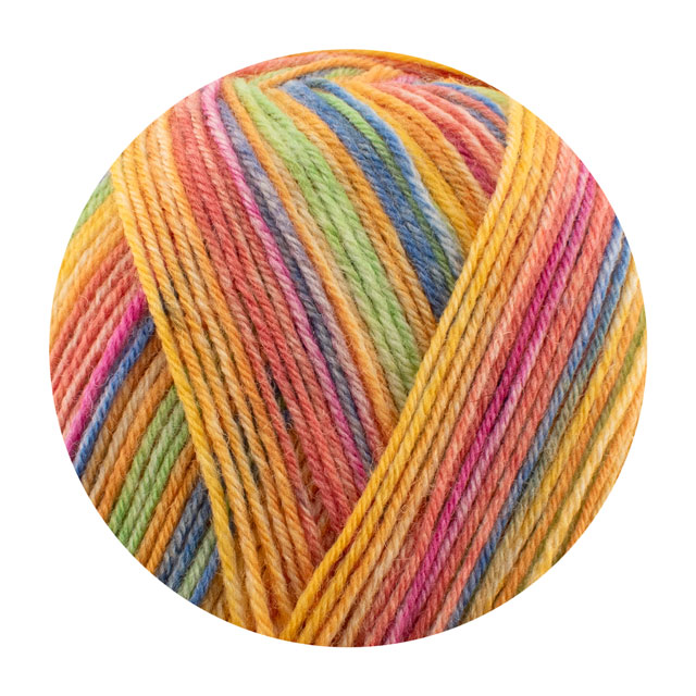 毛糸 Opal-オパール- シャーフパーテ17 4ply/4本撚り 11597.群生 06Co99j