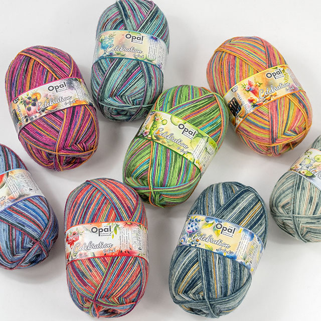 毛糸 Opal-オパール- セレブレーション 6ply/6本撚り 11694.アイスカクテル 06Co99j