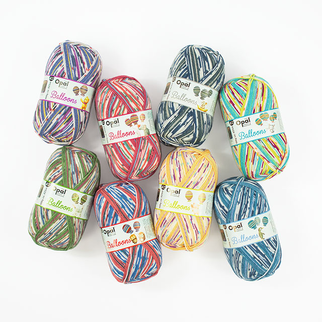 毛糸 Opal-オパール- バルーン 4ply/4本撚り 11702.バルーンマウス 06Co99_