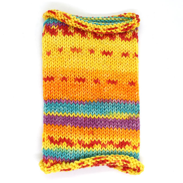 毛糸 Opal-オパール- KFSオリジナルカラー 6ply/6本撚り ぽっちゃり君 KFS206.気仙沼 出港/イエロー系マルチカラー 06Co99j