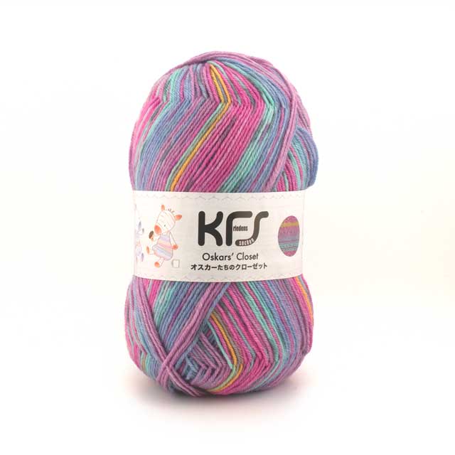 毛糸 Opal-オパール- KFS オスカーたちのクローゼット 4ply/4本撚り KFS282.パジャマパーティー 06Co99j