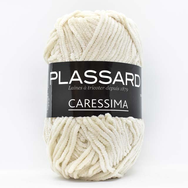 毛糸 Plassard-プラッサー- CARESSIMA・カレッシマ 色番2 (M)_b1_