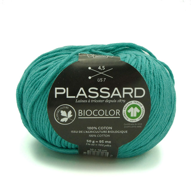 手編み糸 Plassard-プラッサー- BIOCOLOR・ビオカラー 色番21 (M)_b1j