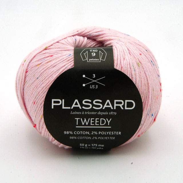 手編み糸 Plassard-プラッサー- TWEEDY・ツイーディー 色番30 (M)_b1j