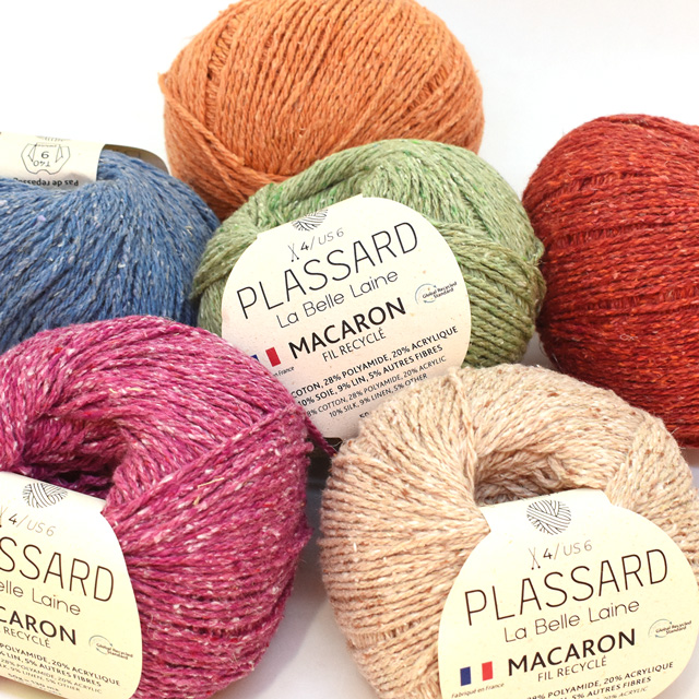 手編み糸 Plassard-プラッサー Macaron・マカロン 色番60 (M)_b1_