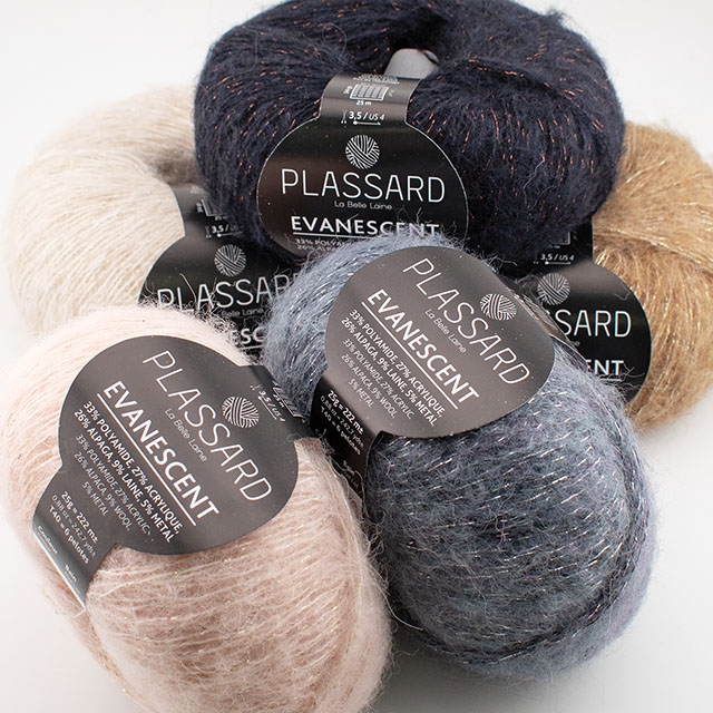 毛糸 Plassard-プラッサー- EVANESCENT・エバネセント 色番16 06Co99_