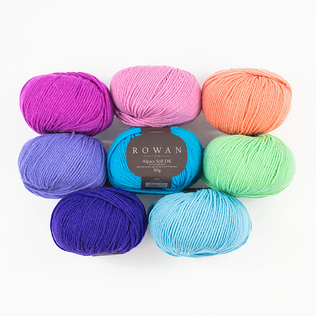 毛糸 ROWAN-ローワン- Alpaca Soft DK by Kaffe Fassett・アルパカソフトDK by ケイフファセット(9802210) 11.Kiwi 06Co99j