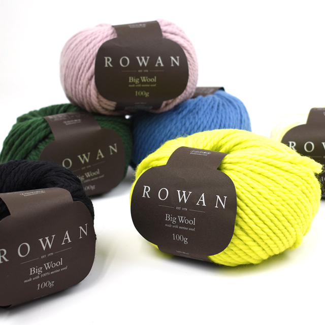 毛糸 ROWAN-ローワン- Big Wool・ビッグウール（Z058000） 091.Citron (M)_b1j