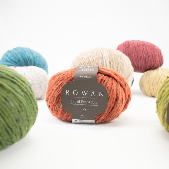 毛糸 ROWAN-ローワン- Felted Tweed Soft・フェルテッドツイードソフト(9802249) 11.Camel 06Co99j
