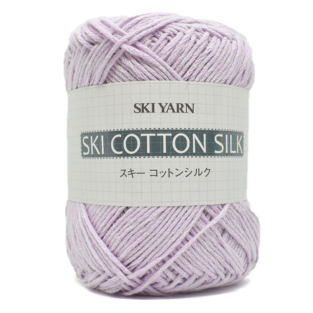 手編み糸 スキー コットンシルク 色番413 (M)_b1_