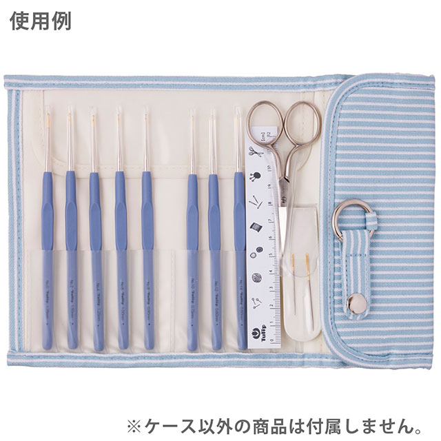 Tulip-チューリップ- エティモ かぎ針ケース(TEC-002) ストライプ 06Cq99_