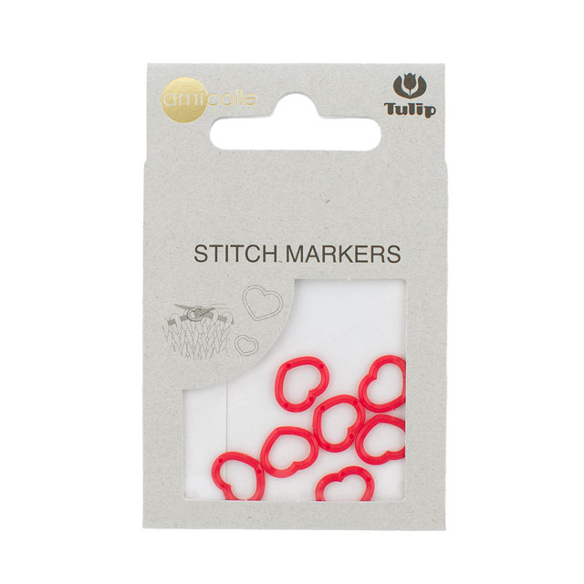 Tulip-チューリップ- 目かぞえマーカー 単品/ハート(AC-006) M レッド 06Cq99_
