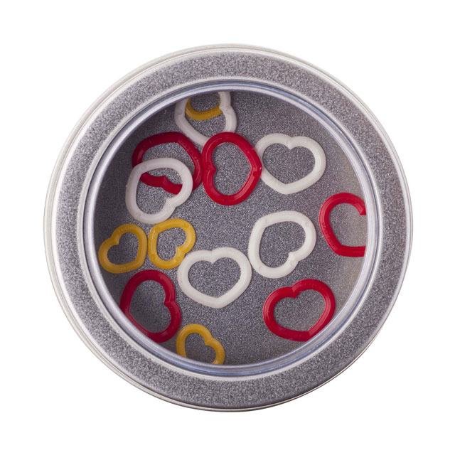 Tulip-チューリップ- 目かぞえマーカー セット ハート(AC-017) イエローS、レッドM、ホワイトM 06Cq99_