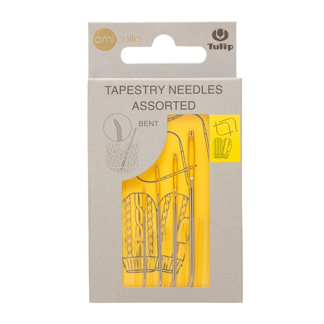 Tulip-チューリップ- 毛糸とじ針 アソートセット 先曲がり（AC-065） 4本入 06Cq99_