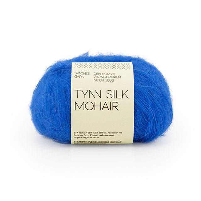 毛糸 Sandnes Garn-サンネスガルン- Tynn Silk Mohair・ティン シルク モヘヤ 6046.Jolly Blue 06Co99_