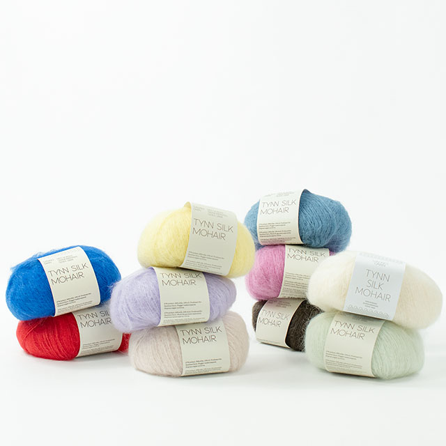 毛糸 Sandnes Garn-サンネスガルン- Tynn Silk Mohair・ティン シルク モヘヤ 6046.Jolly Blue 06Co99_