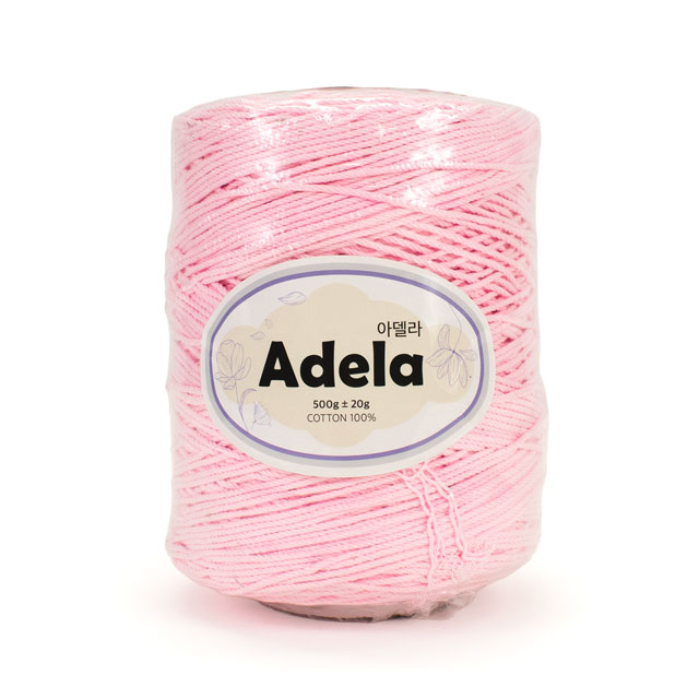 手編み糸 Adela アデラ 705.ライトピンク 06Co99_