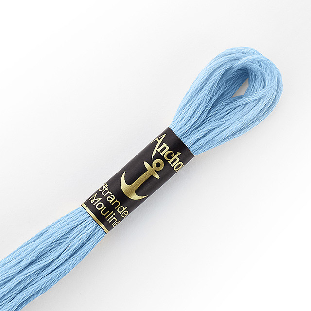 刺しゅう材料 Anchor-アンカー- 刺繍糸 25番（342100） 色番130 (H)_5a_