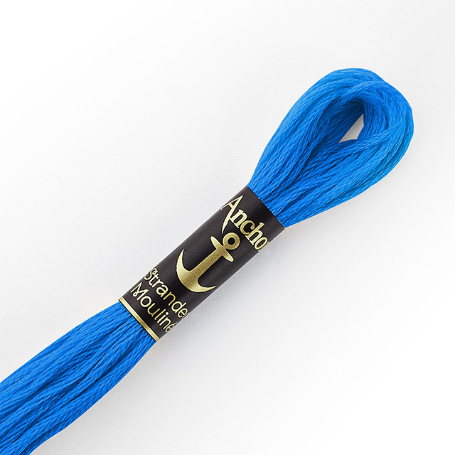 刺しゅう材料 Anchor-アンカー- 刺繍糸 25番（342100） 色番162 (H)_5a_