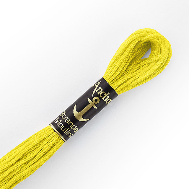 刺しゅう材料 Anchor-アンカー- 刺繍糸 25番（342100） 色番290 (H)_5a_