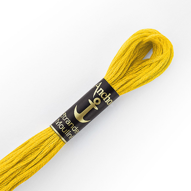 刺しゅう材料 Anchor-アンカー- 刺繍糸 25番（342100） 色番303 (H)_5a_