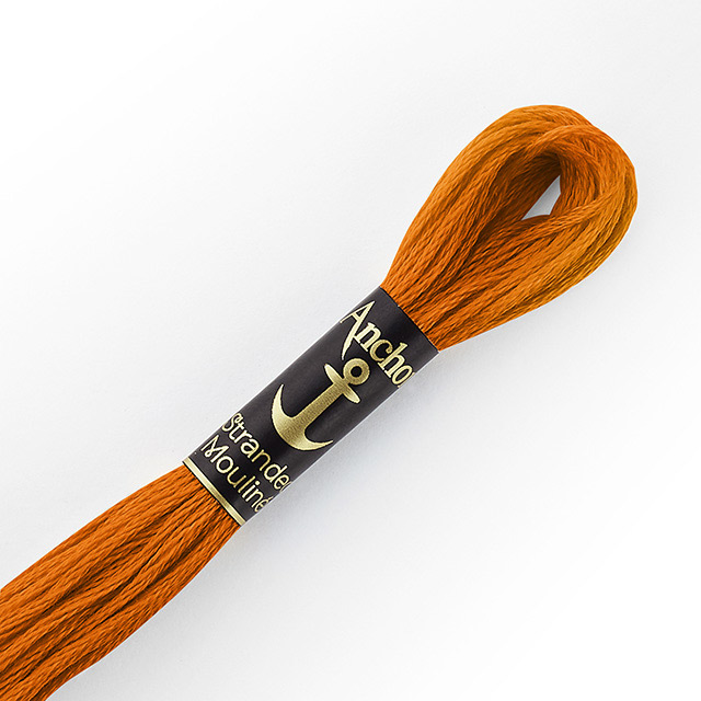 刺しゅう材料 Anchor-アンカー- 刺繍糸 25番（342100） 色番308 (H)_5a_