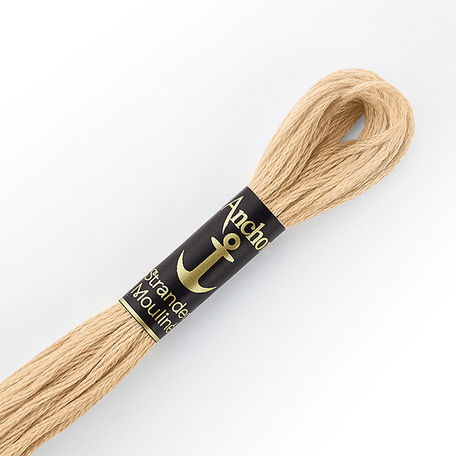 刺しゅう材料 Anchor-アンカー- 刺繍糸 25番（342100） 色番372 (H)_5a_