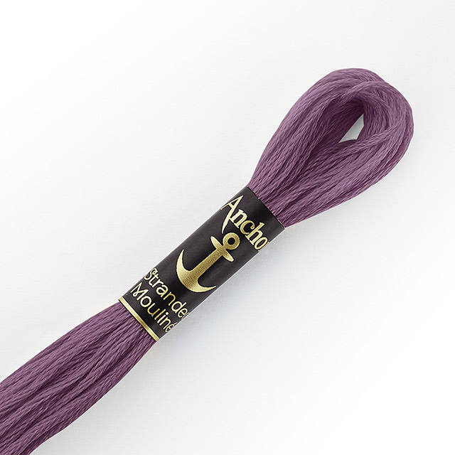 刺しゅう材料 Anchor-アンカー- 刺繍糸 25番（342100） 色番873 (H)_5a_