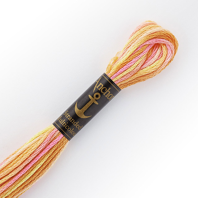 刺しゅう材料 Anchor-アンカー- 刺繍糸 25番 マルチカラー（342101） 色番1315 (H)_5a_