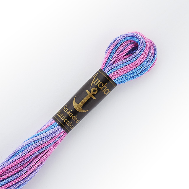 刺しゅう材料 Anchor-アンカー- 刺繍糸 25番 マルチカラー（342101） 色番1325 (H)_5a_