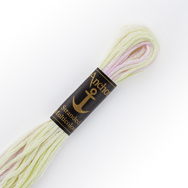 刺しゅう材料 Anchor-アンカー- 刺繍糸 25番 マルチカラー（342101） 色番1301 (H)_5a_