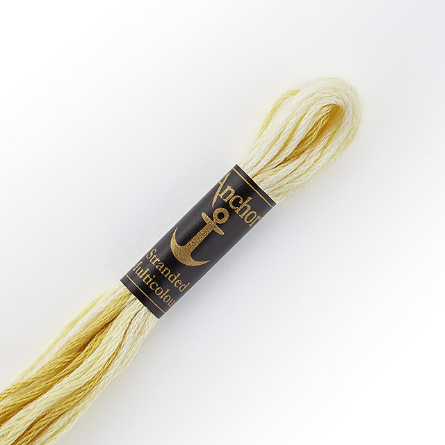 刺しゅう材料 Anchor-アンカー- 刺繍糸 25番 マルチカラー（342101） 色番1303 (H)_5a_
