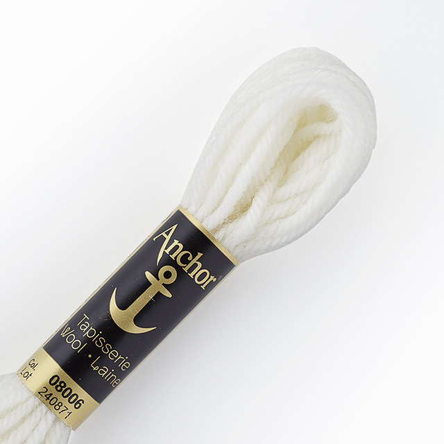 刺しゅう材料 Anchor-アンカー- タピセリーウール/ウール刺繍糸（342301） 色番8006 (H)_5a_