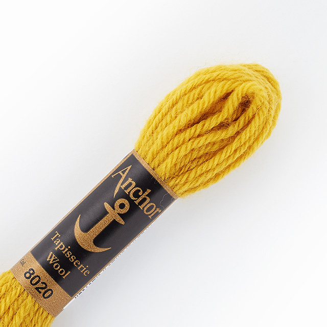 刺しゅう材料 Anchor-アンカー- タピセリーウール/ウール刺繍糸（342301） 色番8020 (H)_5a_
