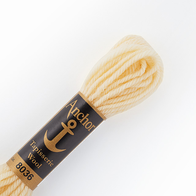 刺しゅう材料 Anchor-アンカー- タピセリーウール/ウール刺繍糸（342301） 色番8036 (H)_5a_