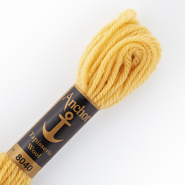 刺しゅう材料 Anchor-アンカー- タピセリーウール/ウール刺繍糸（342301） 色番8040 (H)_5a_