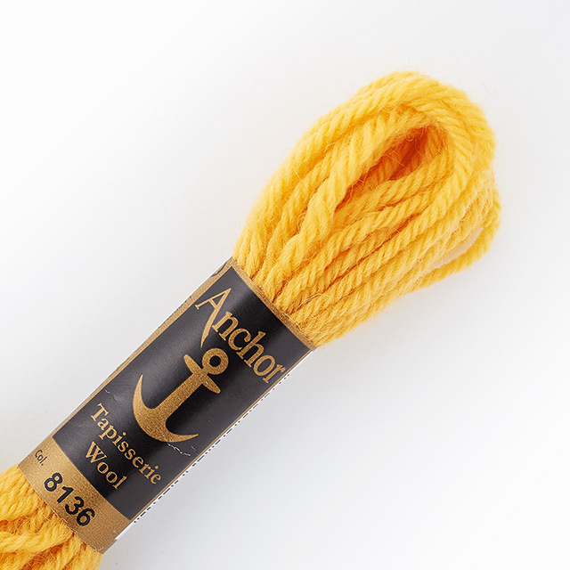刺しゅう材料 Anchor-アンカー- タピセリーウール/ウール刺繍糸（342301） 色番8136 (H)_5a_