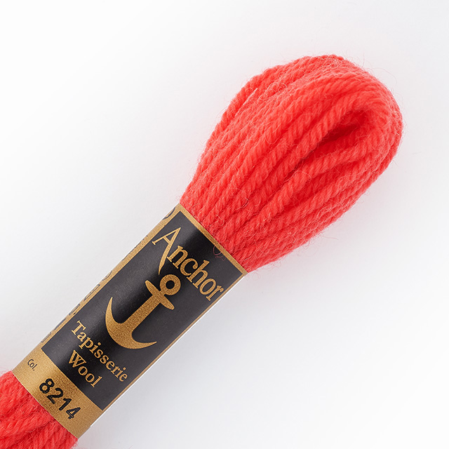 刺しゅう材料 Anchor-アンカー- タピセリーウール/ウール刺繍糸（342301） 色番8214 (H)_5a_