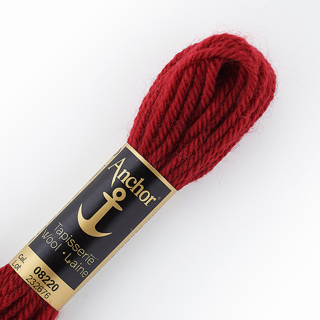 刺しゅう材料 Anchor-アンカー- タピセリーウール/ウール刺繍糸（342301） 色番8220 (H)_5a_